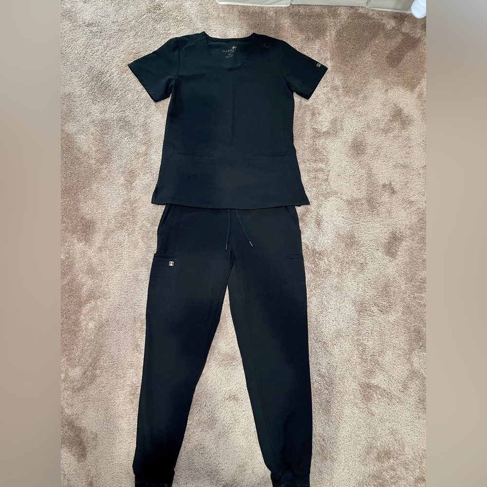 Elegant Black Straight Leg Women's Pants